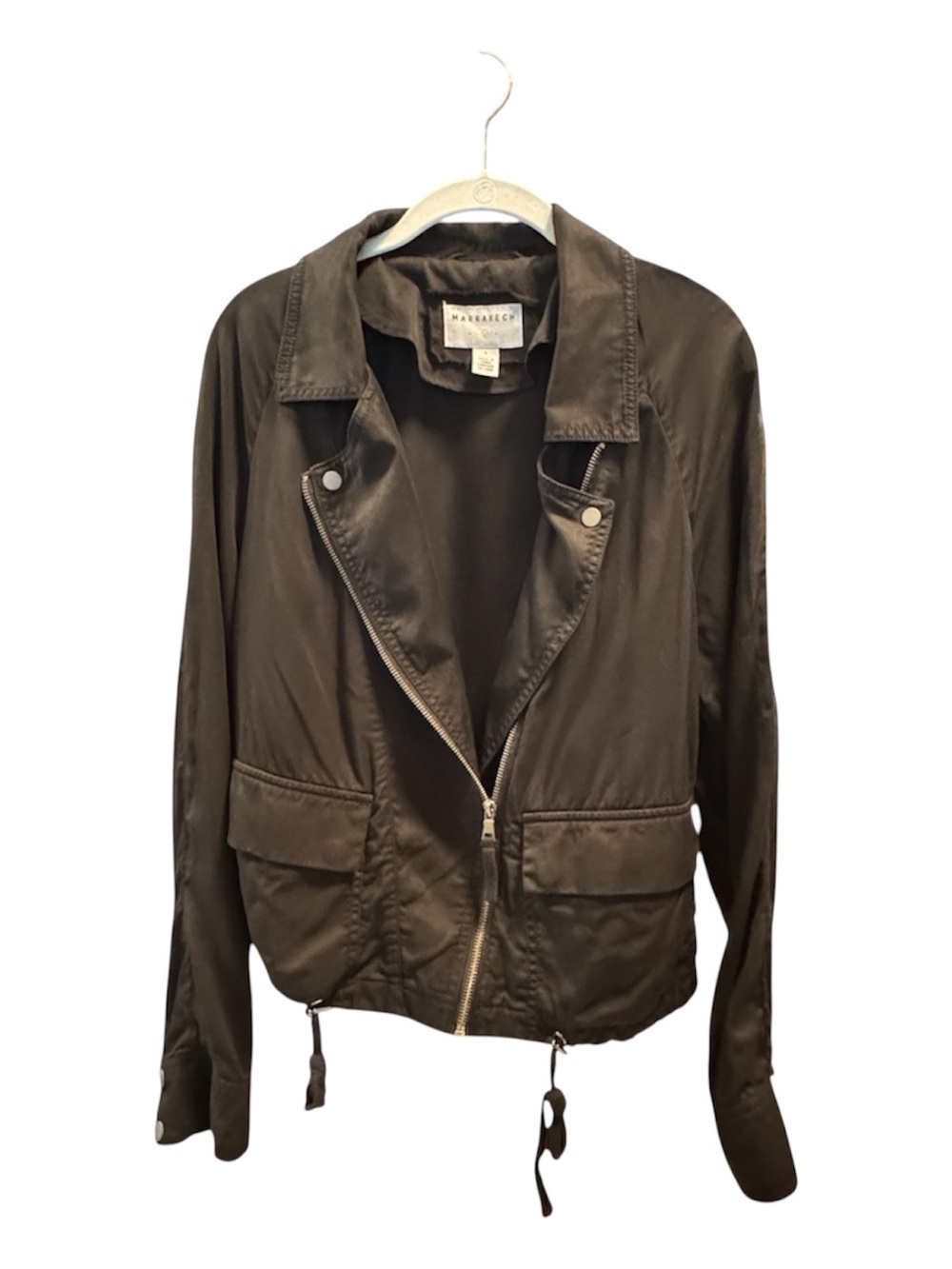 Marrakech Black Moto Jacket